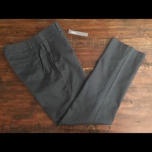LOFT gray curvy straight dress pants size 8